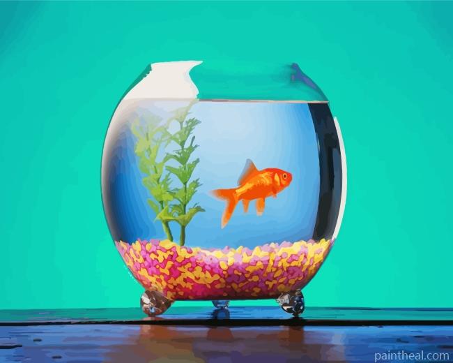 Fish Tank Painting By Numbers Kits
