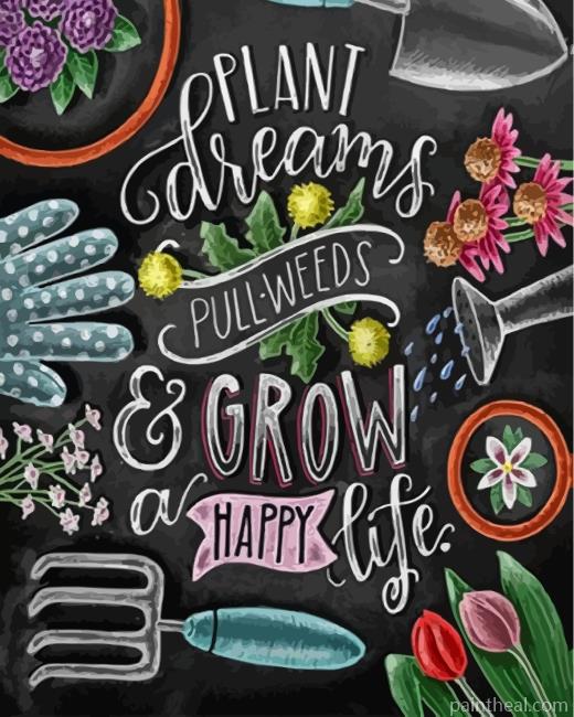 Plant Dreams Painting By Numbers Kits