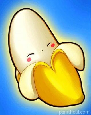 Banana Cartoon Painting By Numbers Kits