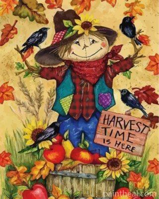 Farm Scarecrow Painting By Numbers Kits