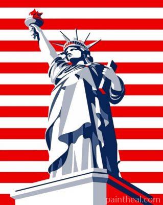 Statue Of Liberty Painting By Numbers Kits