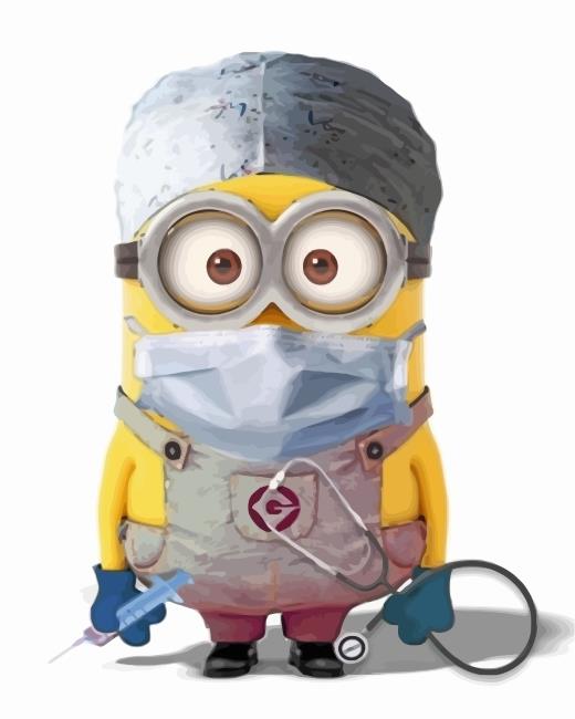 Minion Medico Painting By Numbers Kits