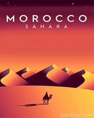 Morocco Sahara Painting By Numbers Kits
