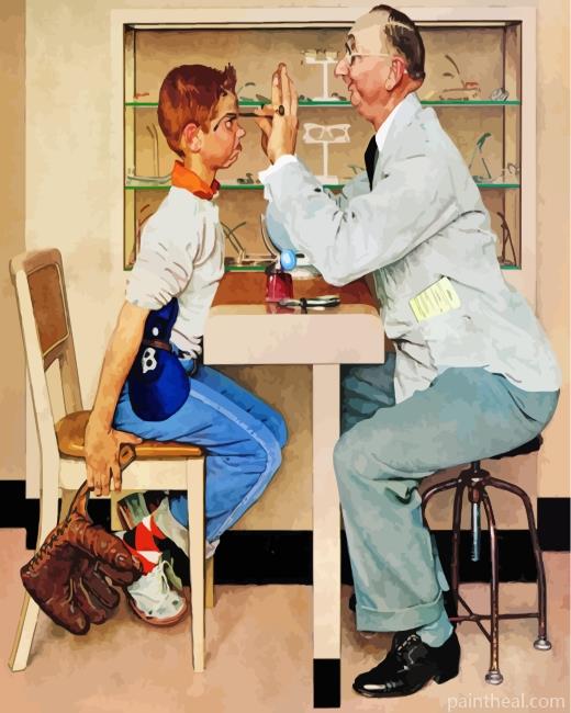 Eye Doctor Painting By Numbers Kits
