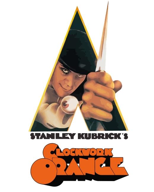 Clockwork Orange Movie Painting By Numbers Kits