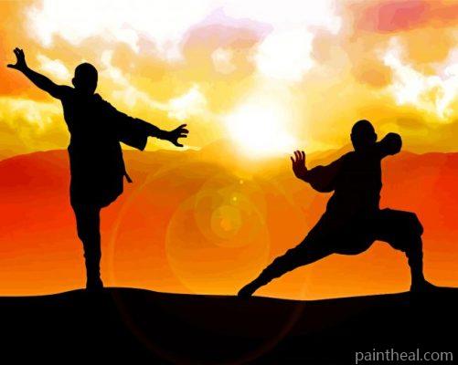 Kung Fu Painting By Numbers Kits
