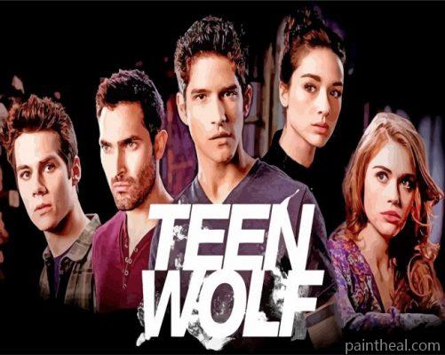 Teen Wolf Painting By Numbers Kits