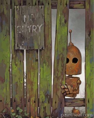 Lonely Robot Painting By Numbers Kits