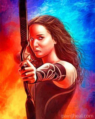 Jennifer The Hunger Games Painting By Numbers Kits