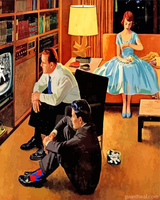 Saturday Night Painting By Numbers Kits