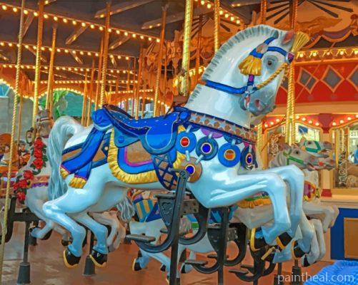 Carousel Horse Paint By Number Painting By Numbers Kits