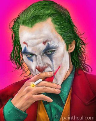 Joker Villain Painting By Numbers Kits