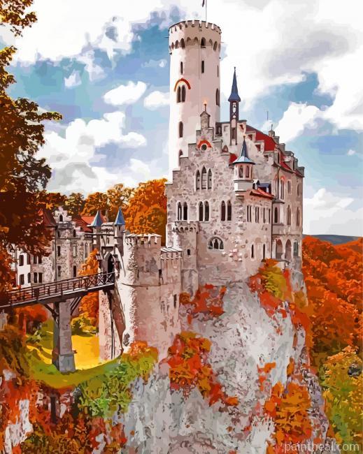 Lichtenstein Castle Painting By Numbers Kits