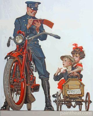 Traffic Violation Painting By Numbers Kits