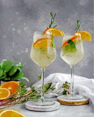 Fresh Cocktail Painting By Numbers Kits