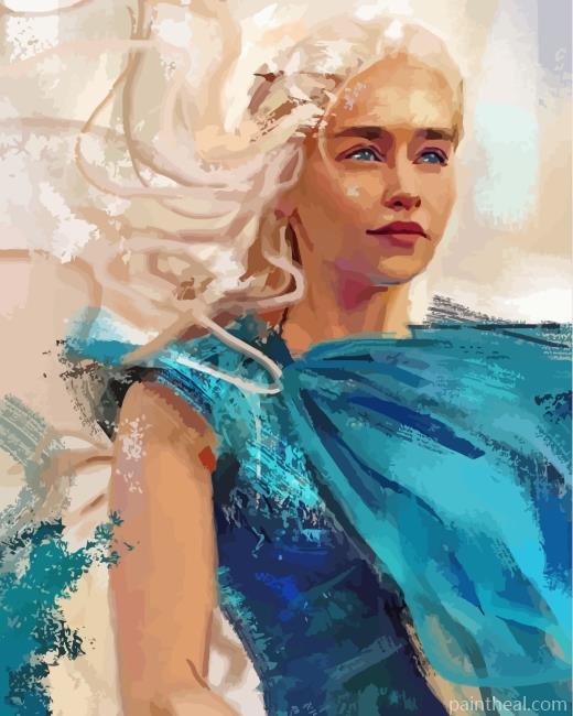 Daenerys Targaryen Painting By Numbers Kits