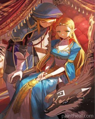 Zelda Breath of the Wild Painting By Numbers Kits