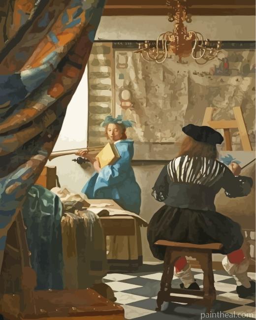 Johannes Vermeer Painting By Numbers Kits