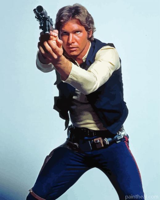 Han Solo Painting By Numbers Kits