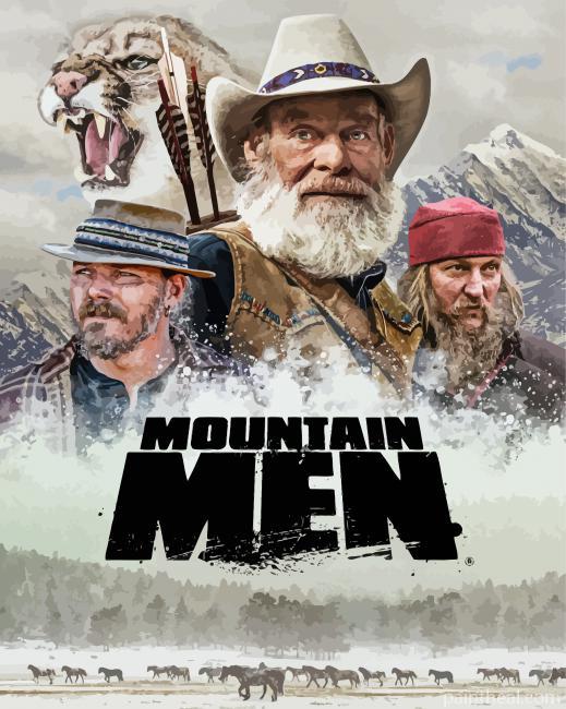 Mountain Men Painting By Numbers Kits
