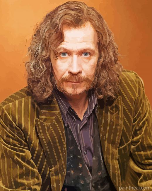 Aesthetic Sirius Black From Harry Potter Painting By Numbers Kits