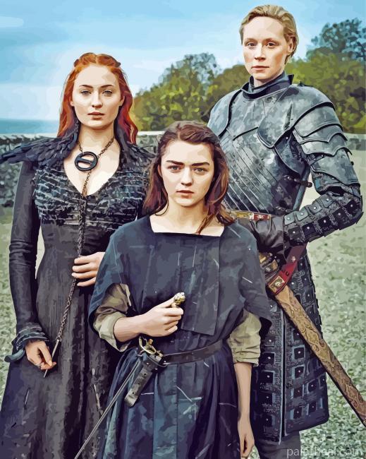 Game of Thrones Actors Painting By Numbers Kits