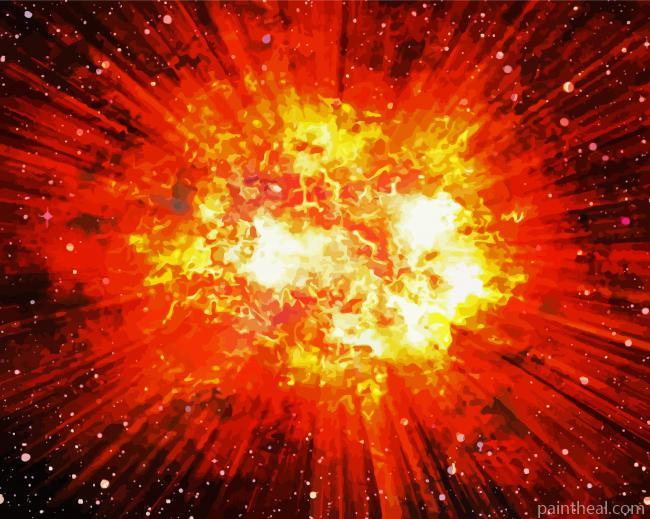 Explosion Painting By Numbers Kits