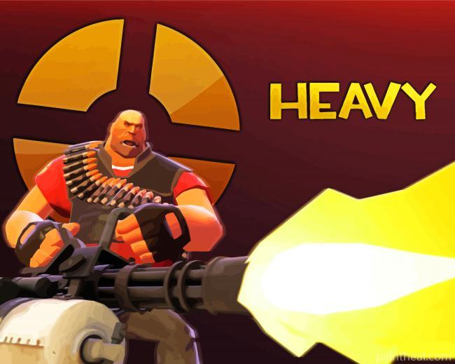 Heavy Fortress Game Painting By Numbers Kits