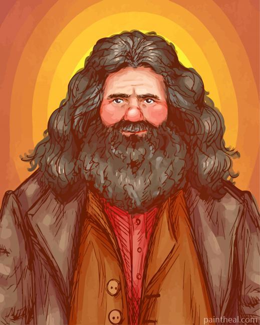 Rubeus Hagrid Art Painting By Numbers Kits