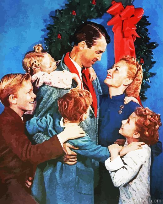 Its A Wonderful Life Painting By Numbers Kits