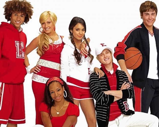 High School Musical Painting By Numbers Kits