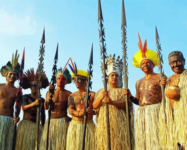 Tribe Painting By Numbers Kits