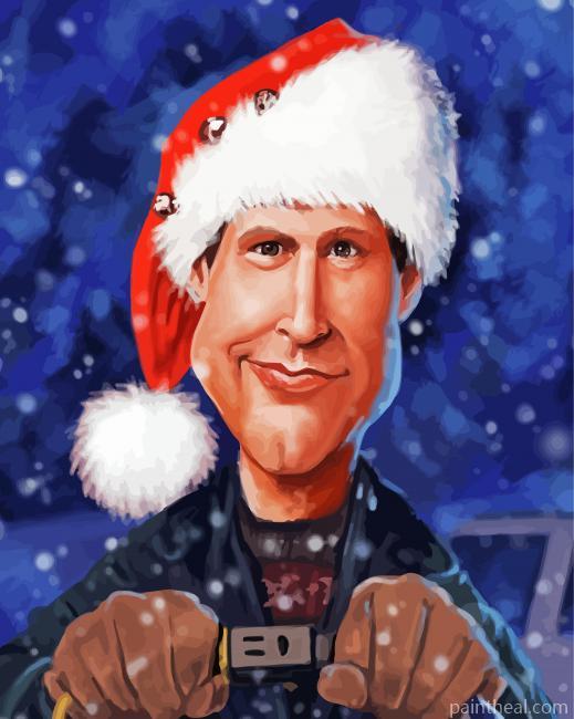 Griswold Christmas Art Painting By Numbers Kits