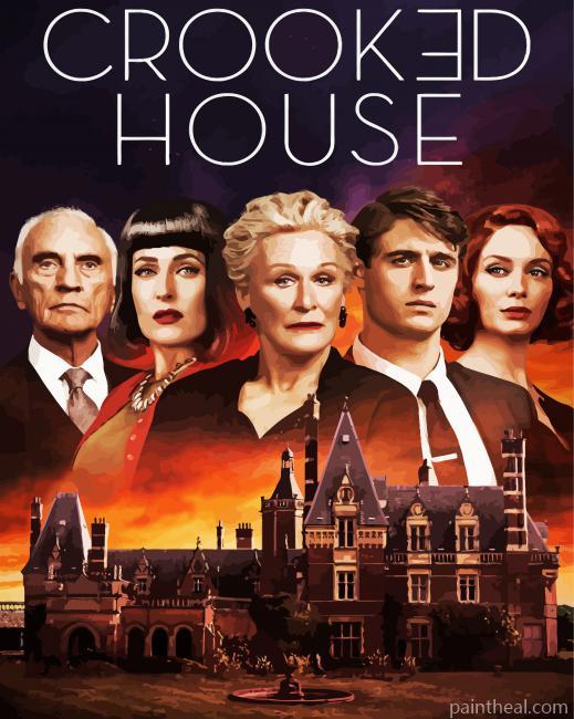 Crooked House Painting By Numbers Kits