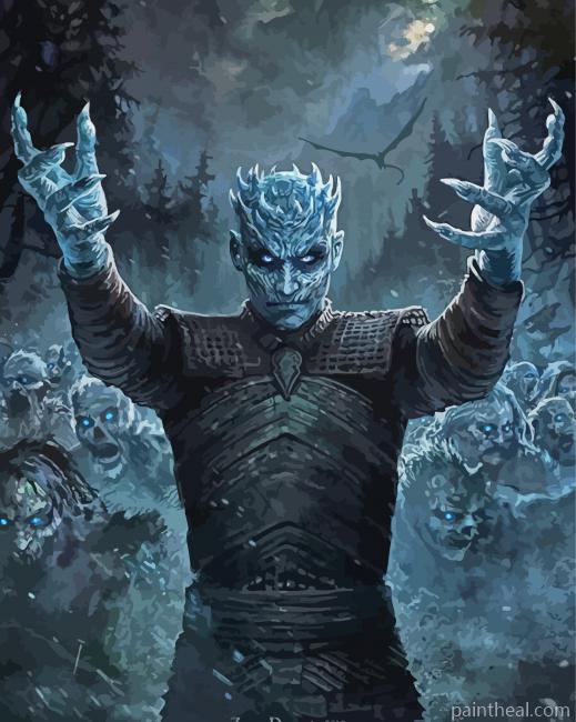Aesthetic Night King Painting By Numbers Kits