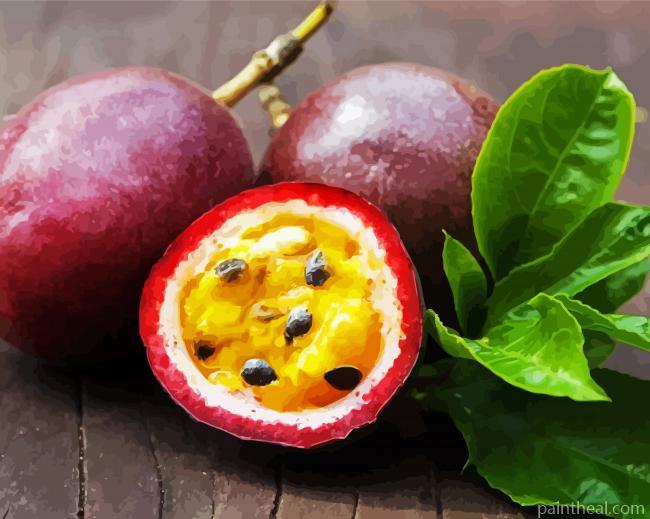Passion Fruit Painting By Numbers Kits
