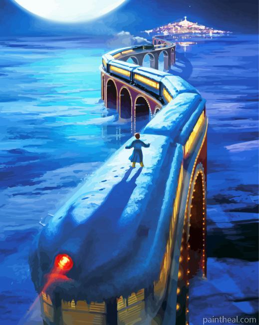 The Polar Express Painting By Numbers Kits