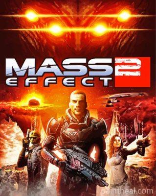 Mass Effect Video Game Painting By Numbers Kits