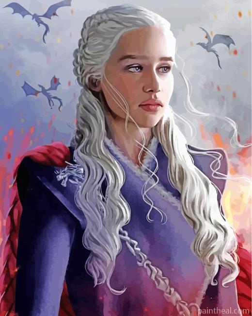 Dragons Queen Painting By Numbers Kits