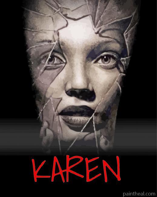 Karen Poster Painting By Numbers Kits