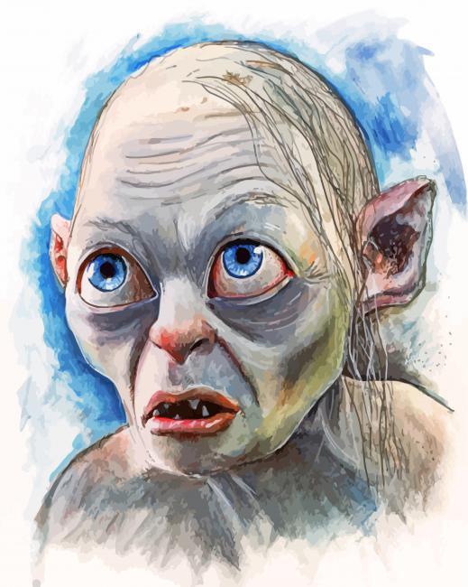 Smeagol Art Painting By Numbers Kits