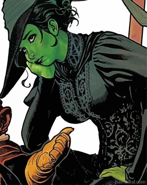 Elphaba Painting By Numbers Kits