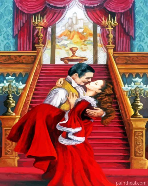 Gone With The Wind Art Painting By Numbers Kits