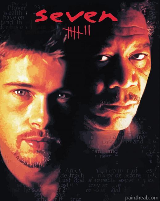 Se7en Poster Painting By Numbers Kits