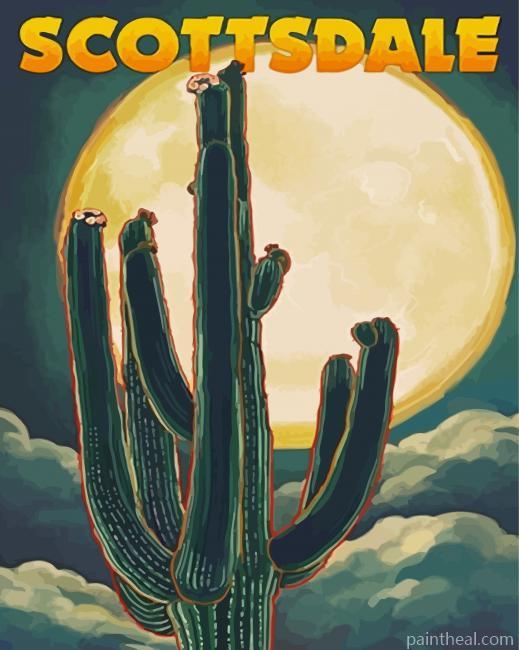 Scottsdale Poster Painting By Numbers Kits