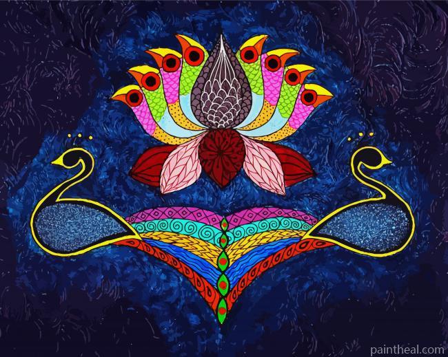 Nature Mantra Anusha Mishra Painting By Numbers Kits