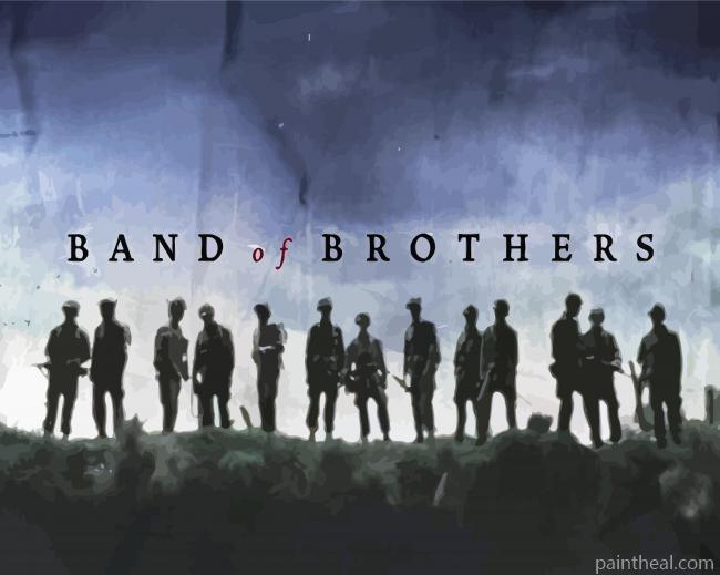 Band of Brothers Movie Painting By Numbers Kits