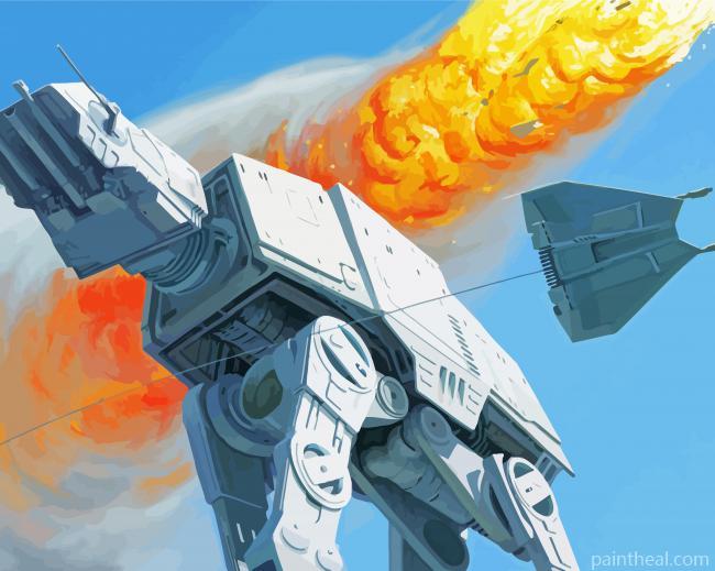Star Wars Hoth Art Painting By Numbers Kits