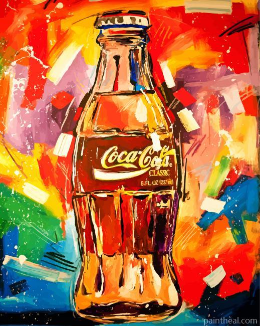 Retro Coca Cola Painting By Numbers Kits