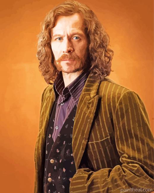 Sirius Black From Harry Potter Painting By Numbers Kits